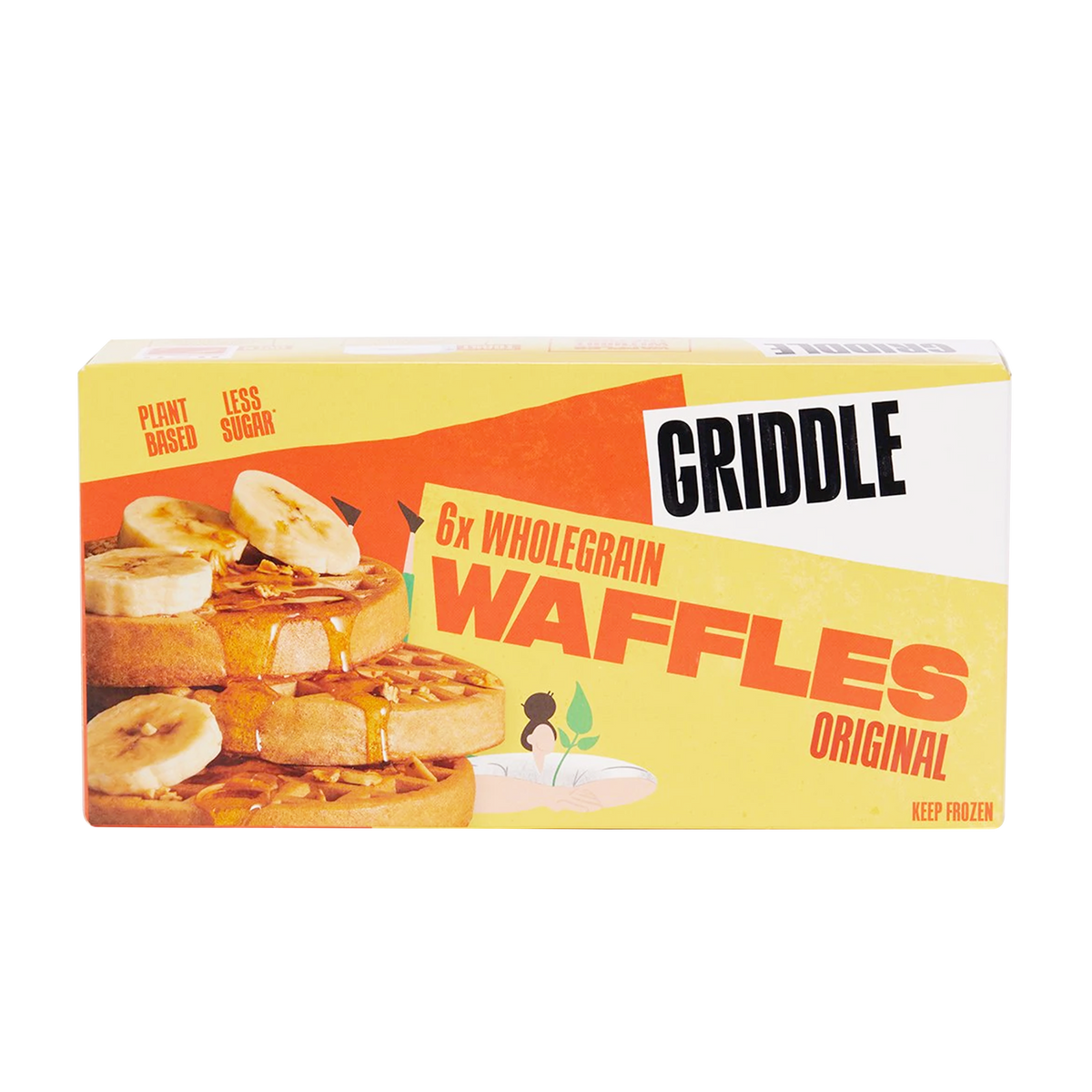 GRIDDLE Original Wholegrain Waffles 192g